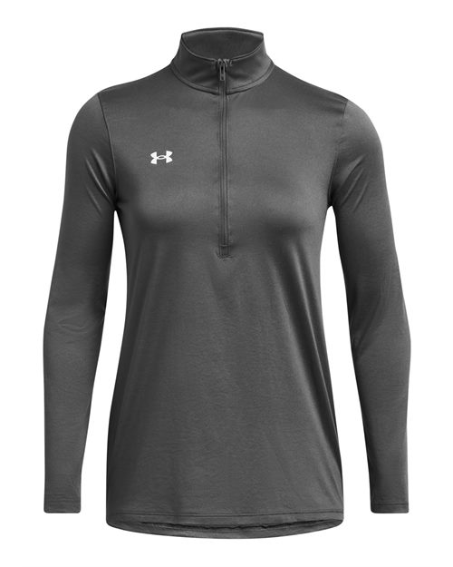 Under Armour 1376862 — Women's Team Tech™ Half-Zip Pullover — Castlerock/ White