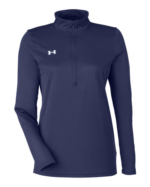 Under Armour 1376862 — Women's Team Tech™ Half-Zip Pullover — Midnight Navy/ White