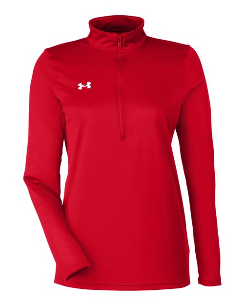Under Armour 1376862 — Women's Team Tech™ Half-Zip Pullover — Red/ White