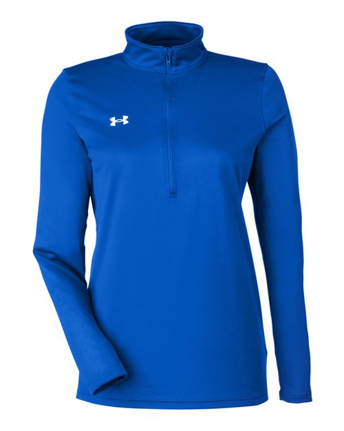 Under Armour 1376862 — Women's Team Tech™ Half-Zip Pullover — Royal/ White