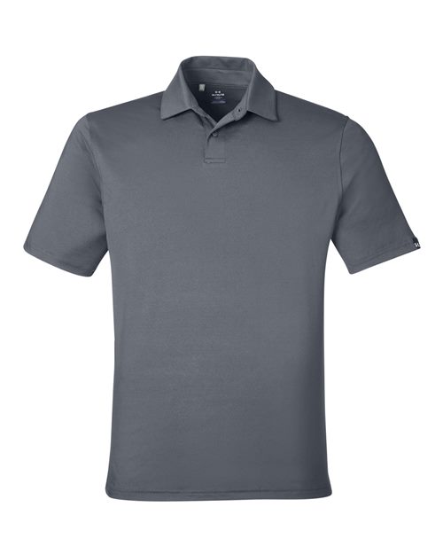 Under Armour 1383255 — Men's Recycled Polo — Castlerock/ White