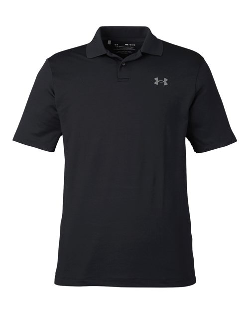 Under Armour 1377374 — Men's Performance 3.0 Golf Polo — Black/ PTC Grey