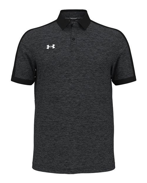 Under Armour 1376907 — Men's Trophy Level Polo — Black/ White