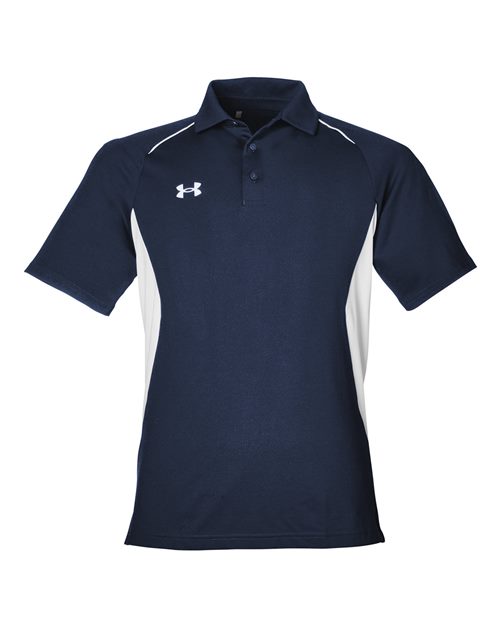 Under Armour 1383263 — Men's Title Polo 2.0 — Midnight Navy/ White