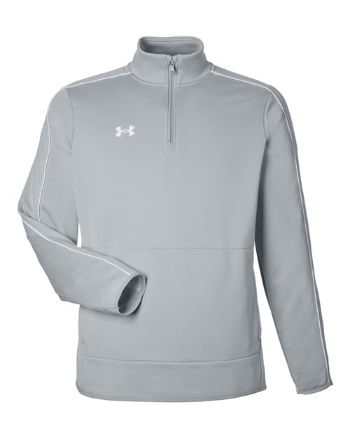 Under Armour 1383260 — Men's Command 2.0 Quarter-Zip Pullover — Mod Grey/ White