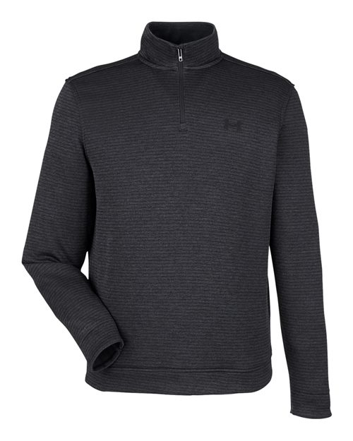 Under Armour 1373674 — Men's Storm Sweater Fleece Quarter-Zip Pullover — Black/ Black_001