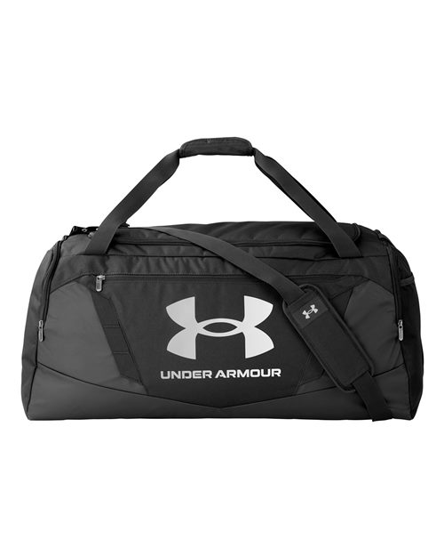 Under Armour 1369224 — Undeniable 5.0 LG Duffel Bag — Black/ Metallic Silver