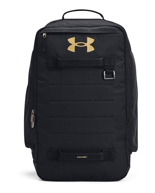 Under Armour 1378413 — Contain Laptop Backpack 2.0 — Black/ MT Gold