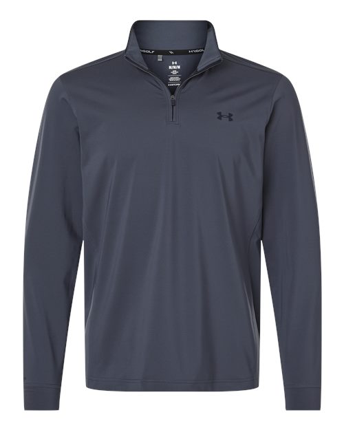 Under Armour 1389864 — Men's Drive Quarter-Zip Pullover — Downpour Grey/ Midnight Navy