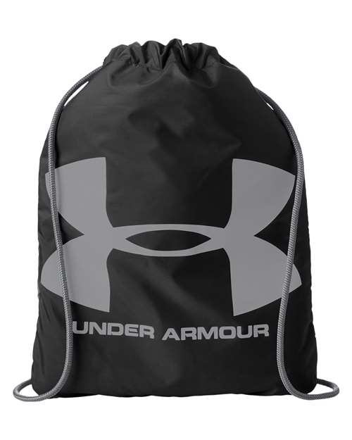 Under Armour 1240539 — Ozsee Sackpack Drawstring Bag — Black/ Steel
