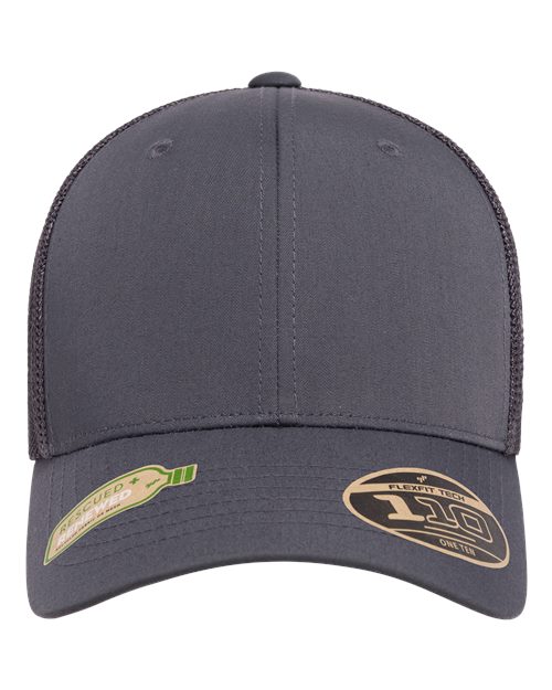 Flexfit 110R — 110® Recycled Mesh Cap — Charcoal
