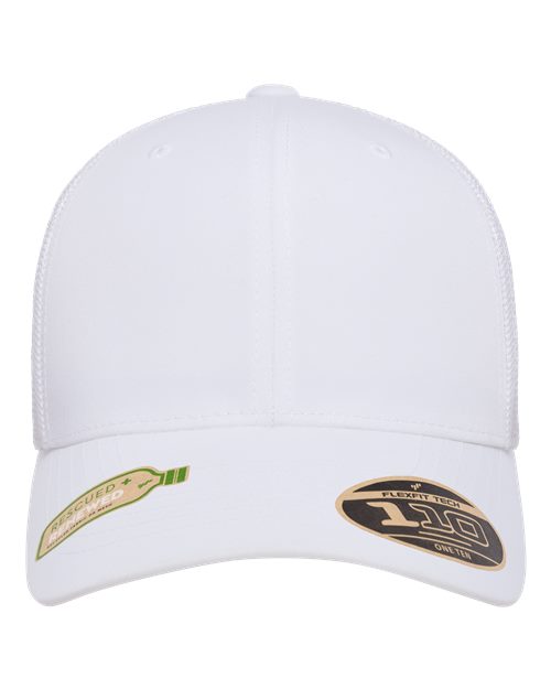 Flexfit 110R — 110® Recycled Mesh Cap — White