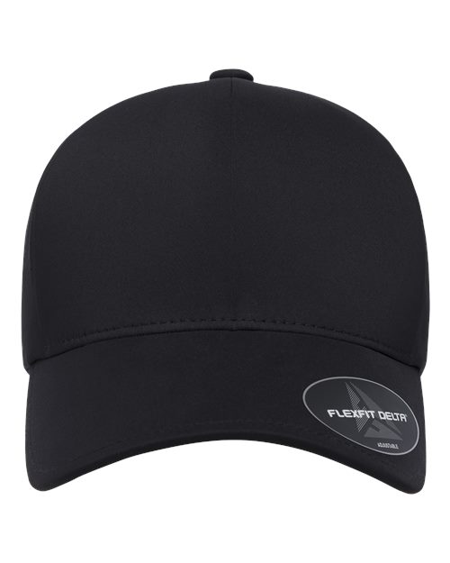 Flexfit 180AP — Delta® Snapback Perforated Cap — Black
