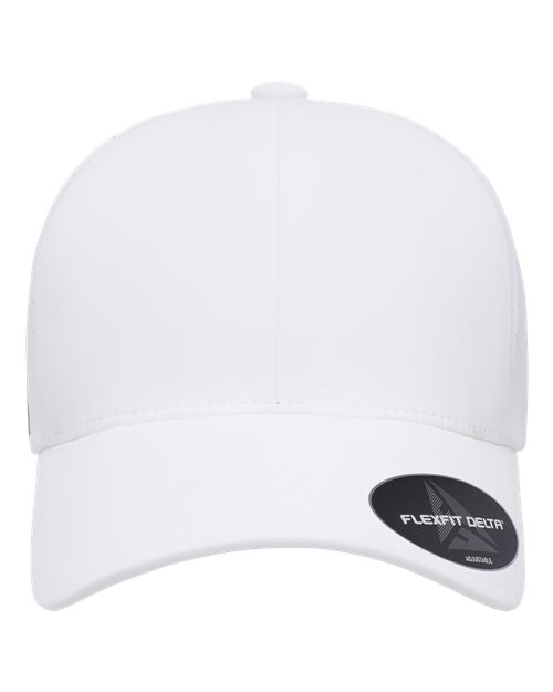 Flexfit 180AP — Delta® Snapback Perforated Cap — White