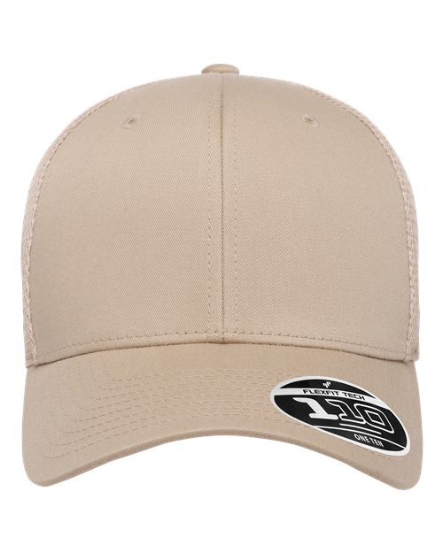 Flexfit 110M — 110® Mesh-Back Cap — Khaki