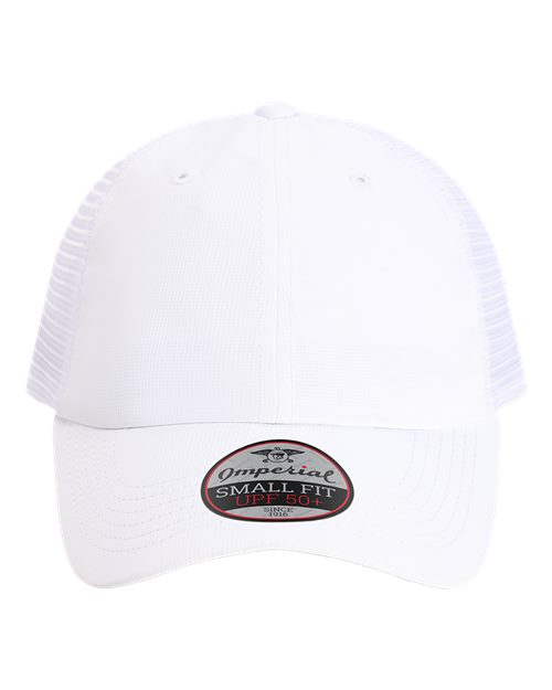 Imperial L338M — The Hinsen Mesh Back Cap — White