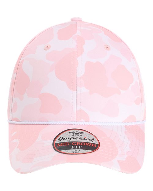 Imperial 5058 — The Outtasite Cap — Frog Skin Camo Light Pink