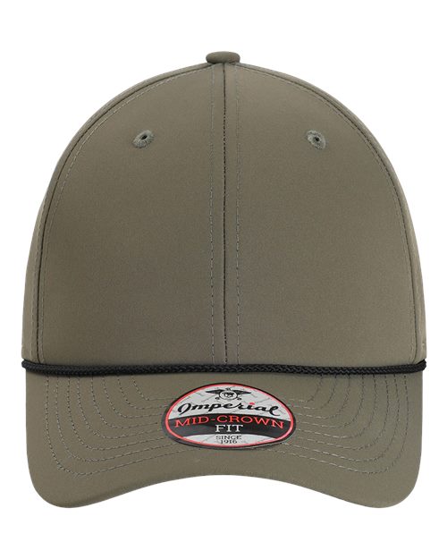 Imperial 7054 — The Wingman Cap — Olive Green/ Black
