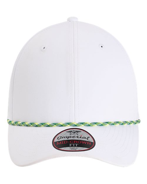 Imperial 7054 — The Wingman Cap — White/ Green/ Yellow