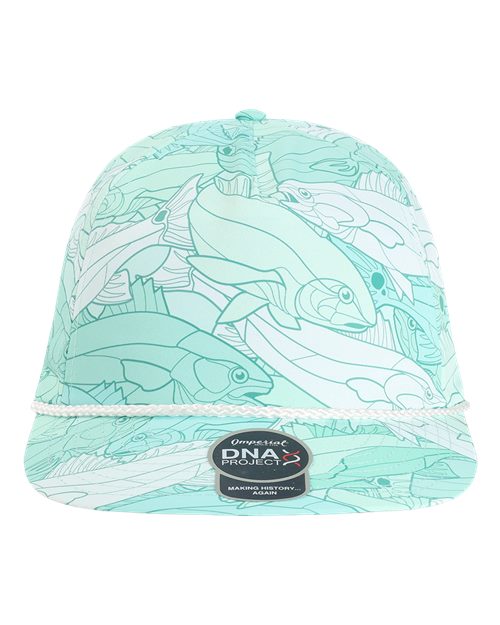 Imperial DNA014 — The Golden Hour Cap — Aqua
