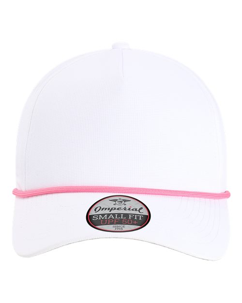 Imperial L5059 — The Corral Cap — White/ Hot Pink