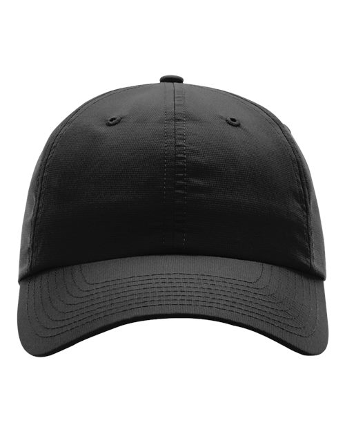 Richardson 220 — Relaxed Performance Lite Cap — Black