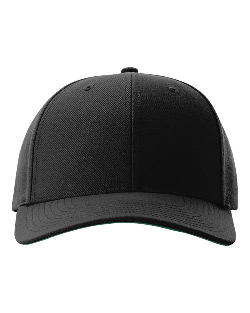 Richardson 512 — Surge Snapback Cap — Black