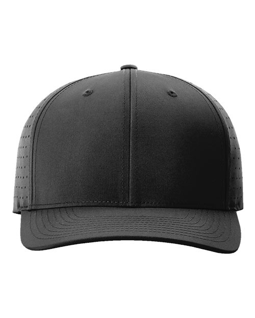 Richardson 632 — Laser Perf R-Flex Cap — Black
