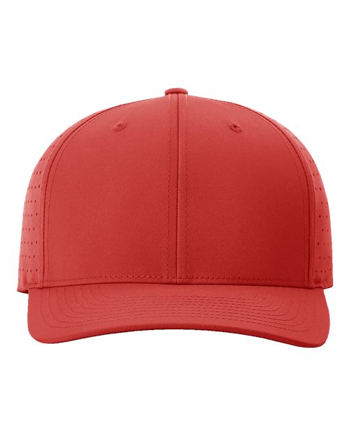 Richardson 632 — Laser Perf R-Flex Cap — Red