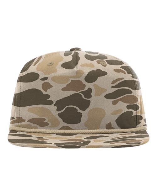 Richardson 256P — Printed Umpqua Gramps Cap — Harvest Duck Camo/ Light Brown