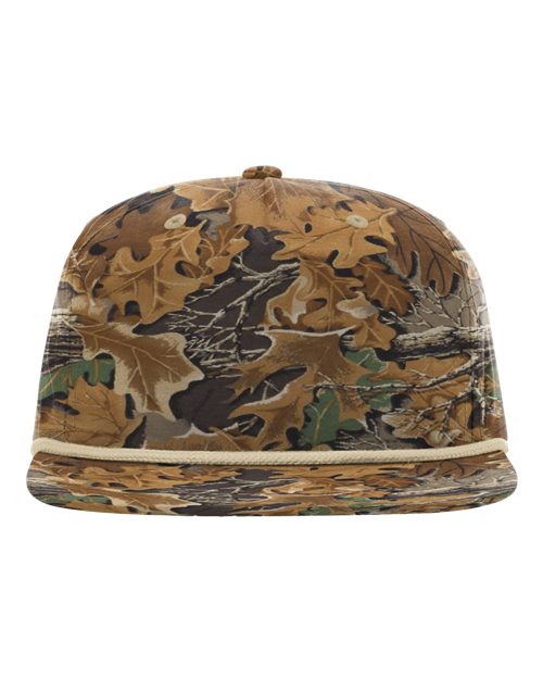 Richardson 256P — Printed Umpqua Gramps Cap — Realtree Advantage/ Khaki