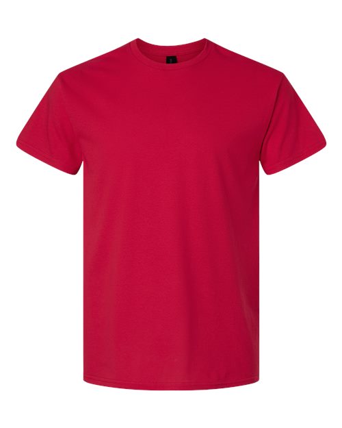 Gildan 3000 — Unisex Light Cotton T-Shirt — Cherry Red