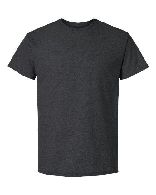 Gildan 3000 — Unisex Light Cotton T-Shirt — Heather Dark Grey