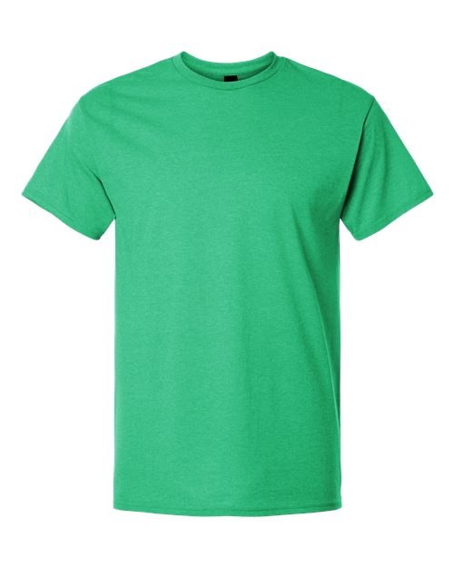 Gildan 3000 — Unisex Light Cotton T-Shirt — Heather Irish Green
