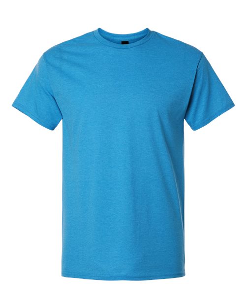 Gildan 3000 — Unisex Light Cotton T-Shirt — Heather Sapphire