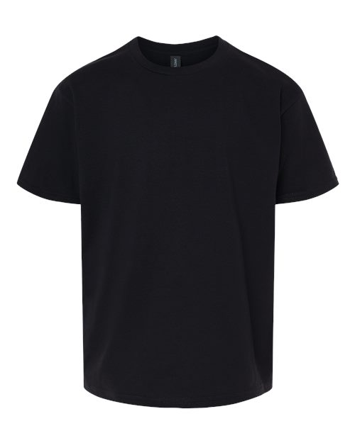 Gildan 3000B — Youth Light Cotton T-Shirt — Black