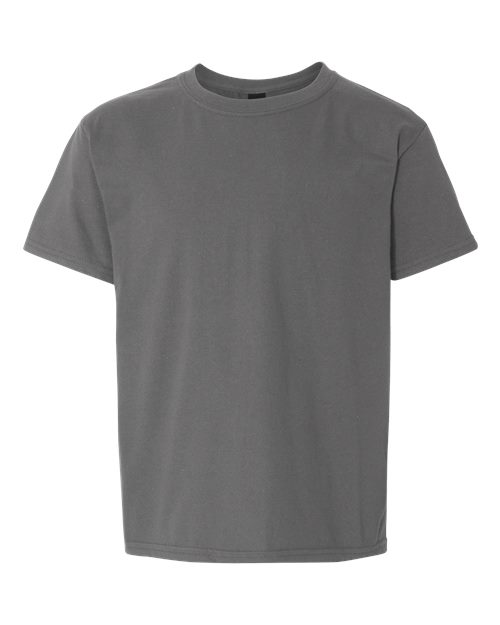 Gildan 3000B — Youth Light Cotton T-Shirt — Charcoal