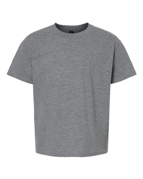 Gildan 3000B — Youth Light Cotton T-Shirt — Graphite Heather