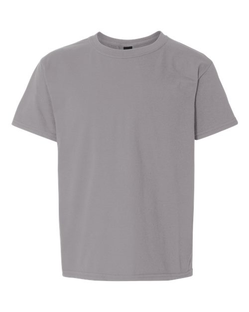 Gildan 3000B — Youth Light Cotton T-Shirt — Gravel