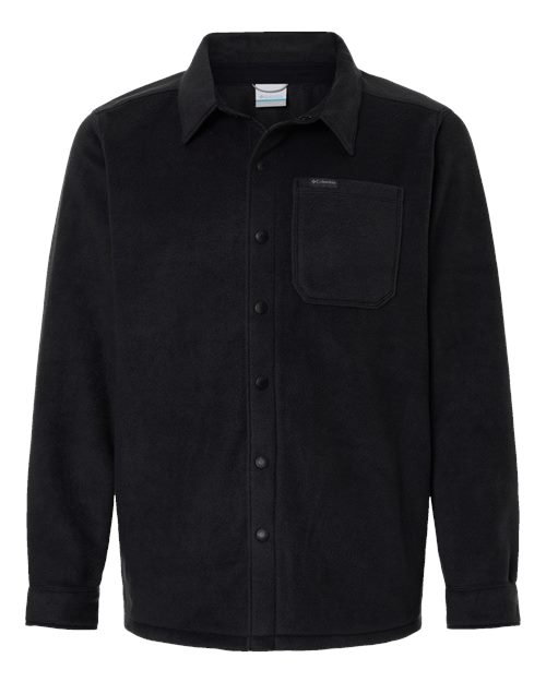 Columbia 212371 — Men's Steens Mountain™ Solid Shirt Jacket — Black