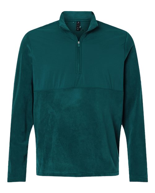 Adidas A2020 — Men's Ultimate365 Cozy Quarter-Zip Pullover — Aurora Ivy