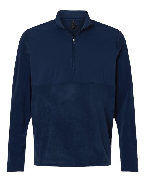 Adidas A2020 — Men's Ultimate365 Cozy Quarter-Zip Pullover — Collegiate Navy