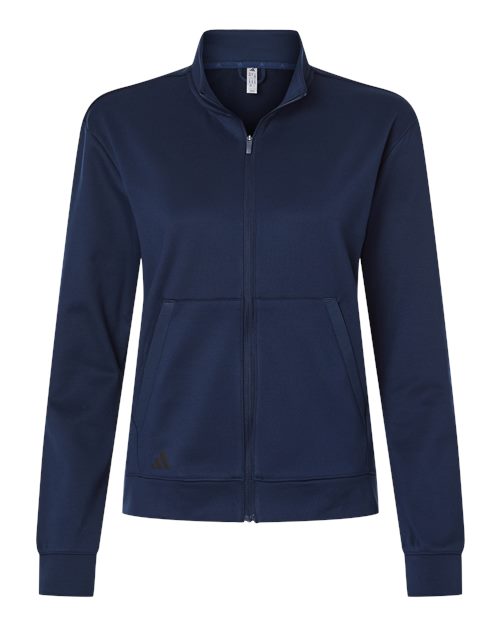 Adidas A1011 — Women's Ultimate365 COLD. RDY Full-Zip Jacket — Collegiate Navy