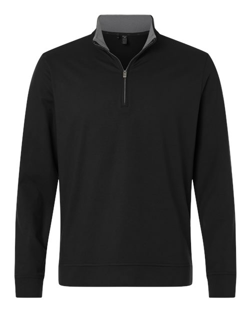 Adidas A2017 — Men's Ultimate365 Classic Quarter-Zip Pullover — Black