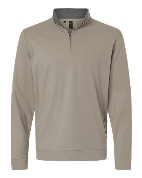 Adidas A2017 — Men's Ultimate365 Classic Quarter-Zip Pullover — Putty Beige