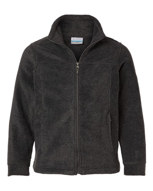 Columbia 212479 — Youth Steens Mountain™ II Fleece Full-Zip Jacket — Charcoal Heather