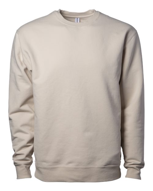 Independent Trading Co. INDLUXCREW — Lux Heavyweight Modal Crewneck Sweatshirt — Ivory