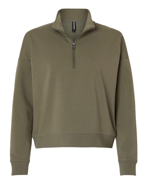 Independent Trading Co. EXP15WPQ — Women's Perform Quarter-Zip Pullover — Pine