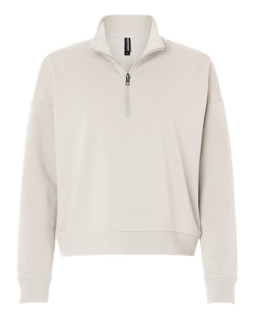 Independent Trading Co. EXP15WPQ — Women's Perform Quarter-Zip Pullover — Smoke
