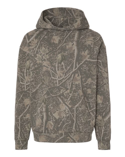 Independent Trading Co. IND330BLV — Unisex Boulevard Heavyweight Hooded Sweatshirt — Deadwood Tree Camo